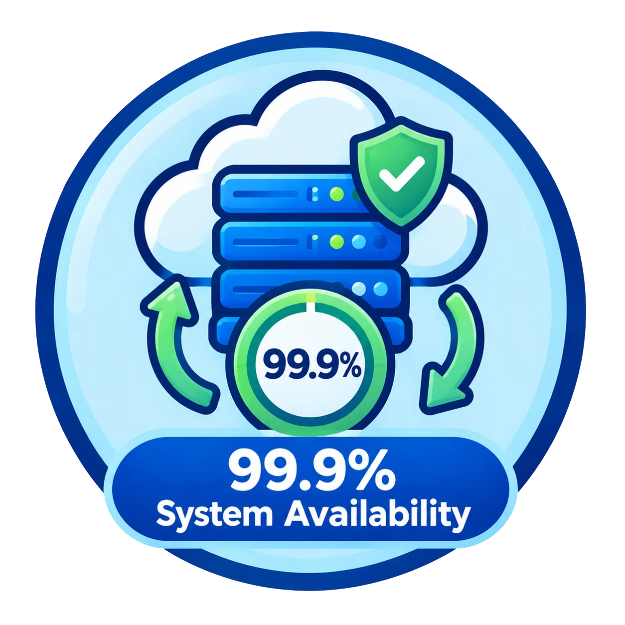 99.9% System Availability